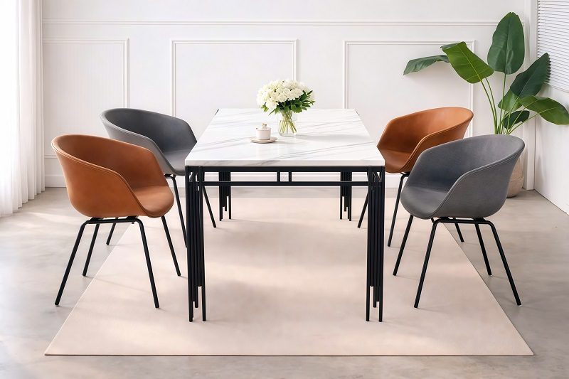 Ghế Cafe Chân Sắt 231T