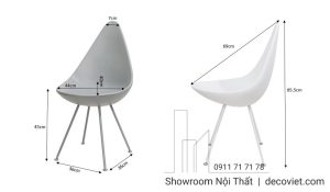 Ghế Cafe Giọt Nước Hiện Đại 209T