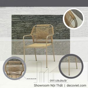 Ghế Cafe Ngoài Trời Giả Gỗ 206T