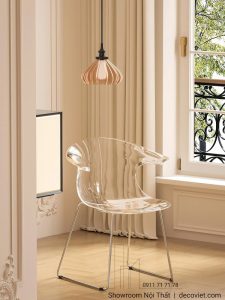 Ghế Cafe Nhựa Chân Thép 226T