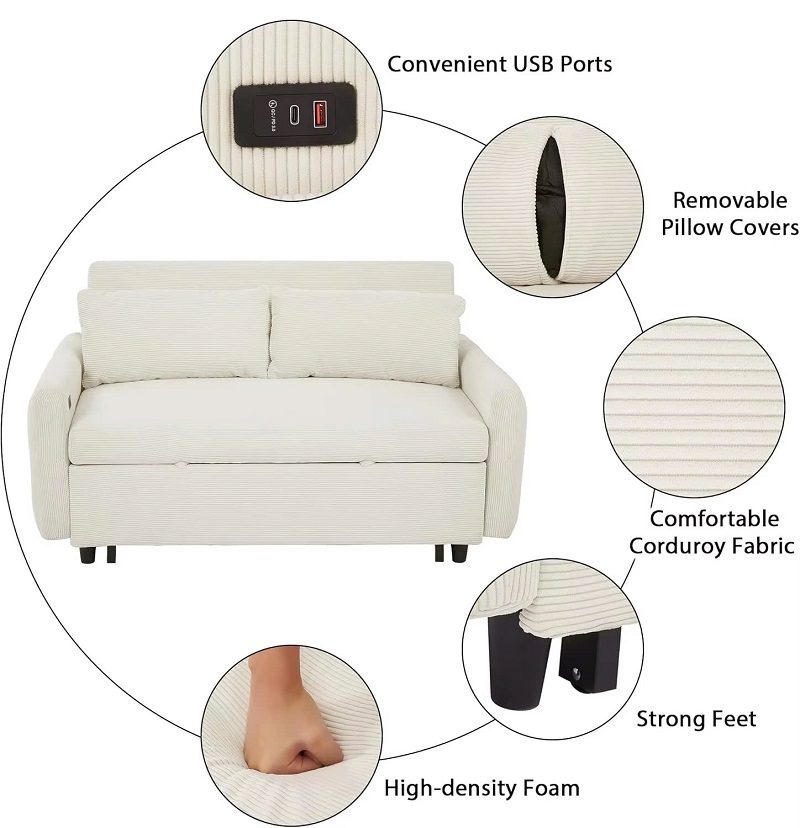 Ghế Giường Bed Hiện Đại 114T