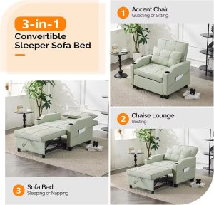 Ghế Giường Gấp 117T