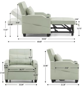 Ghế Giường Gấp 117T