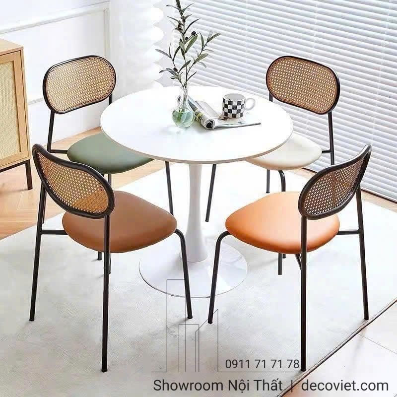 Ghế Ngồi Cafe Xếp Chồng 221T