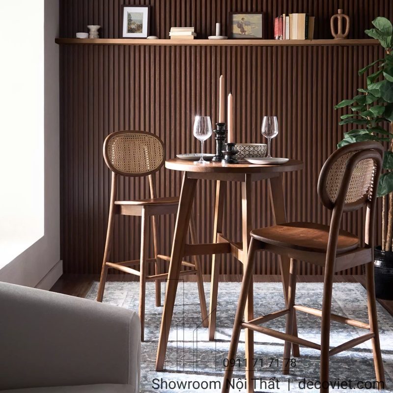 Ghế Quầy Bar Gỗ 250T