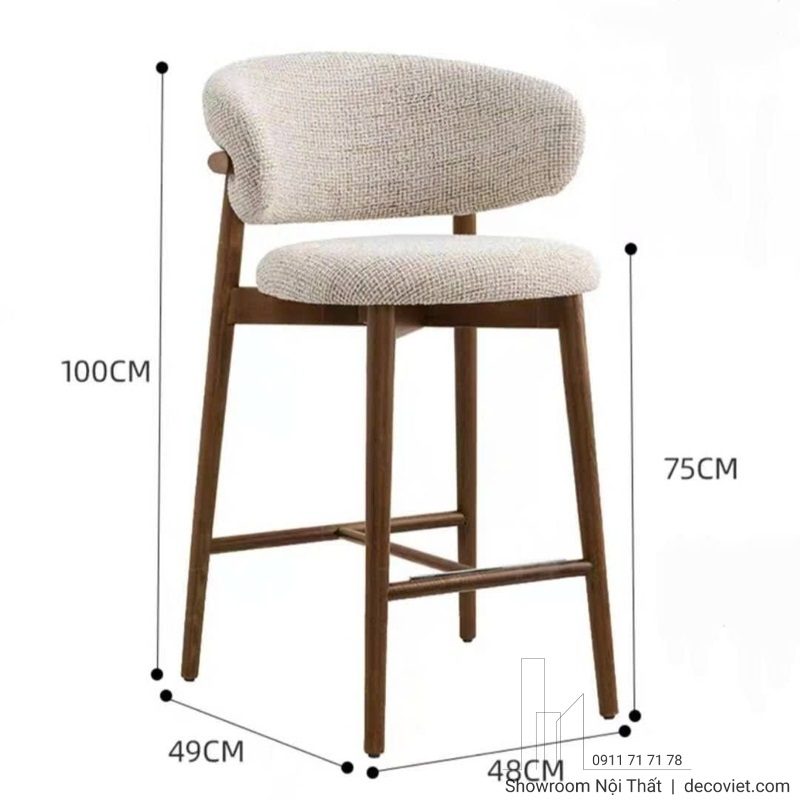 Ghế Quầy Bar Hiện Đại 204T