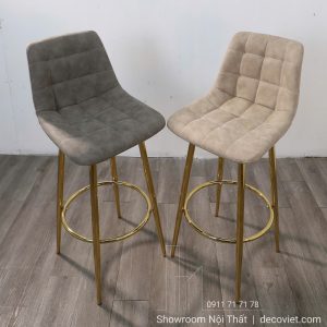Ghế Quầy Bar Lưng Da 273T