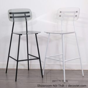 Ghế Quầy Bar Lưng Nhựa 270T