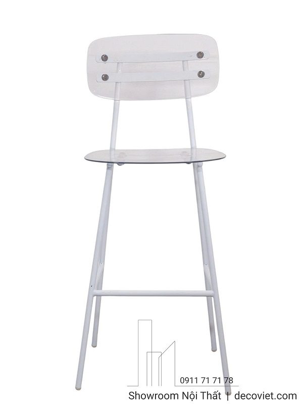 Ghế Quầy Bar Lưng Nhựa 270T