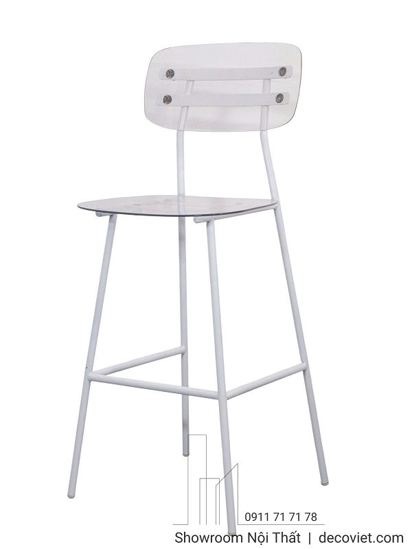 Ghế Quầy Bar Lưng Nhựa 270T