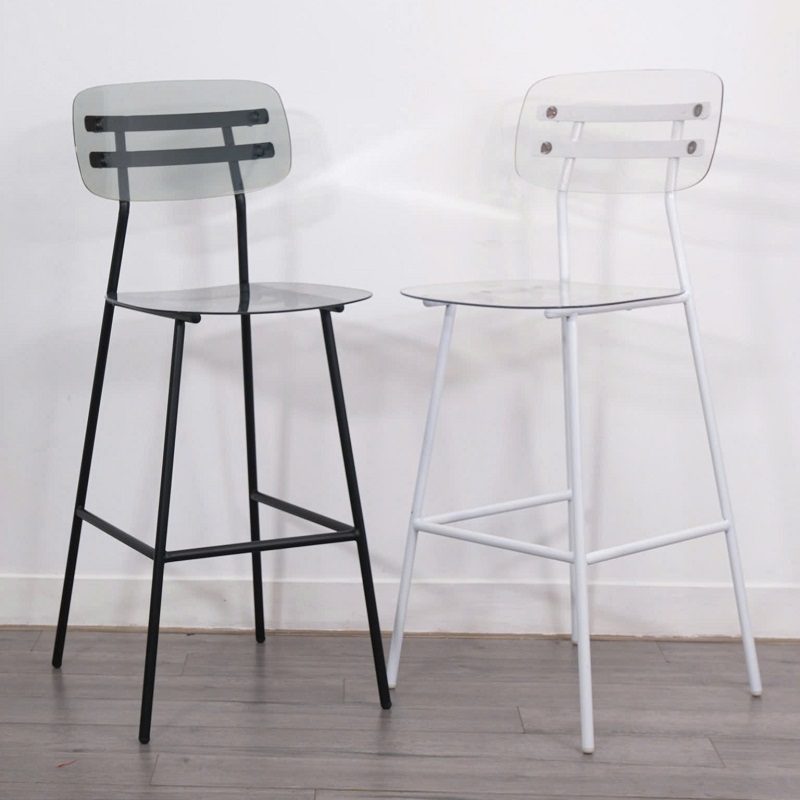 Ghế Quầy Bar Lưng Nhựa 270T