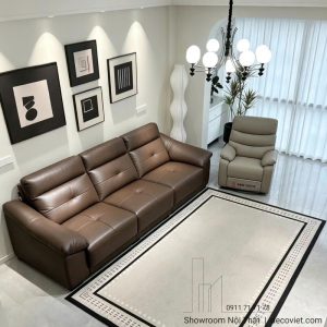 Ghế Sofa Băng Bọc Da Đẹp 1193T