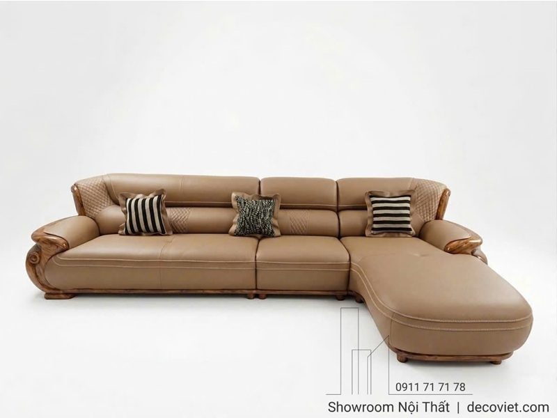 Ghế Sofa Chữ L Bọc Da 1190T