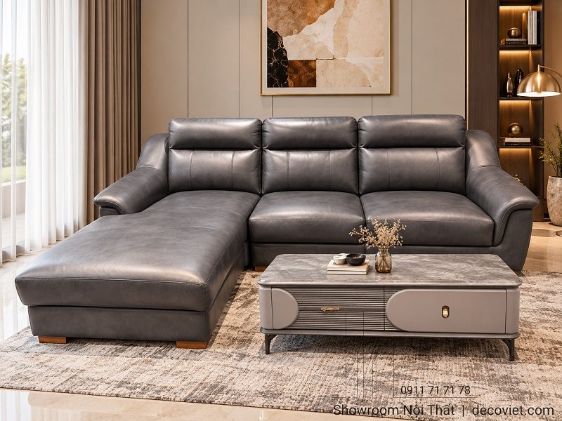Ghế Sofa Da Bò Thật 997T