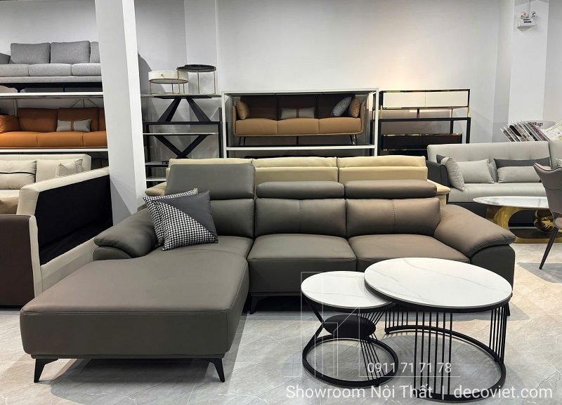 Ghế Sofa Da Chữ L 1022T