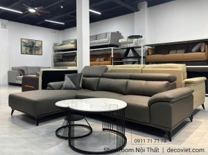 Ghế Sofa Da Chữ L 1022T