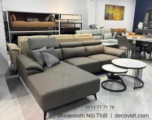 Ghế Sofa Da Chữ L 1022T