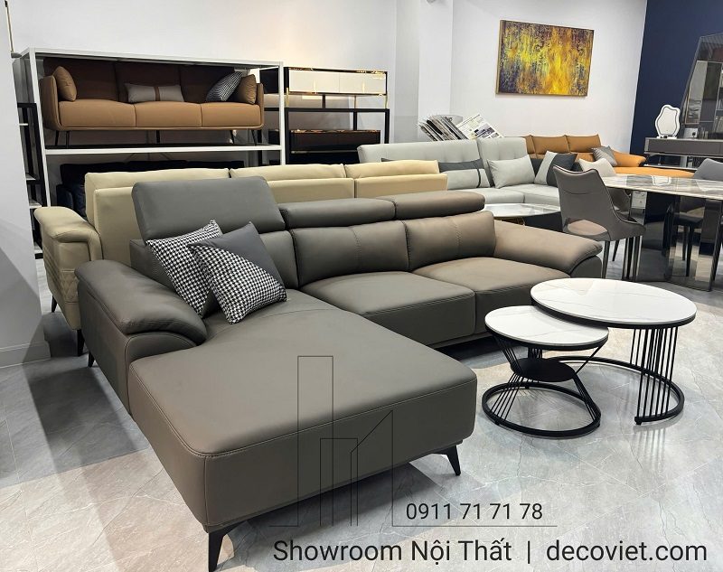 Ghế Sofa Da Chữ L 1022T