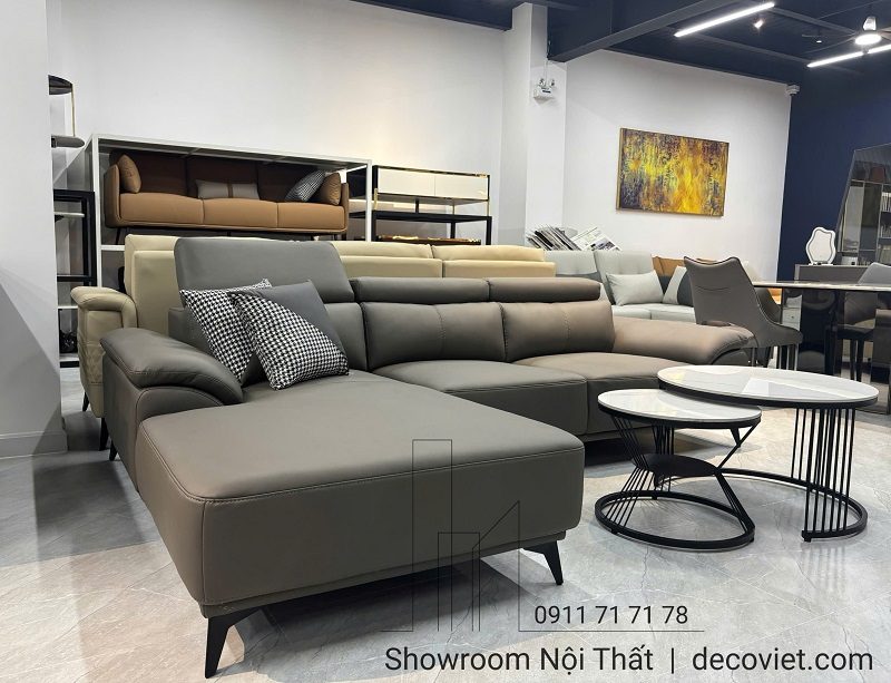 Ghế Sofa Da Chữ L 1022T