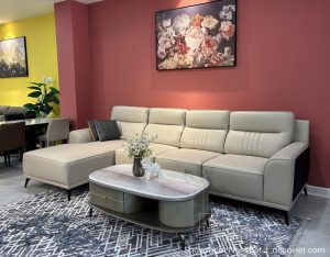 Ghế Sofa Da Hiện Đại 1126T