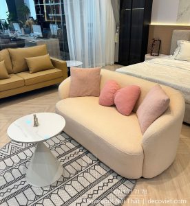 Ghế Sofa Vải Dễ Thương 1163T