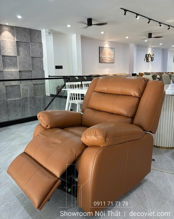 Ghế Thư Giãn Chỉnh Điện Da Bò 3118T
