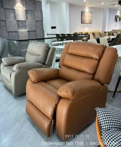 Ghế Thư Giãn Chỉnh Điện Da Bò 3118T