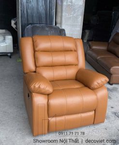 Ghế Thư Giãn Chỉnh Điện Da Bò 3118T