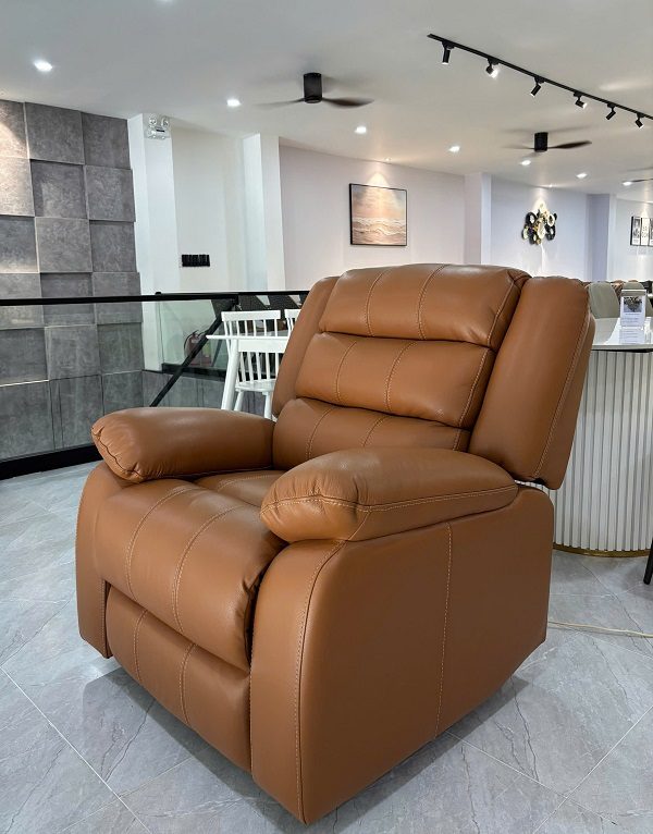 Ghế Thư Giãn Chỉnh Điện Da Bò 3118T
