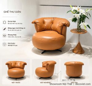 Ghế Thư Giãn Xoay 3130T