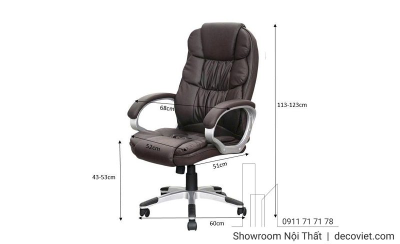 Ghế Trưởng Phòng Cao Cấp 376T