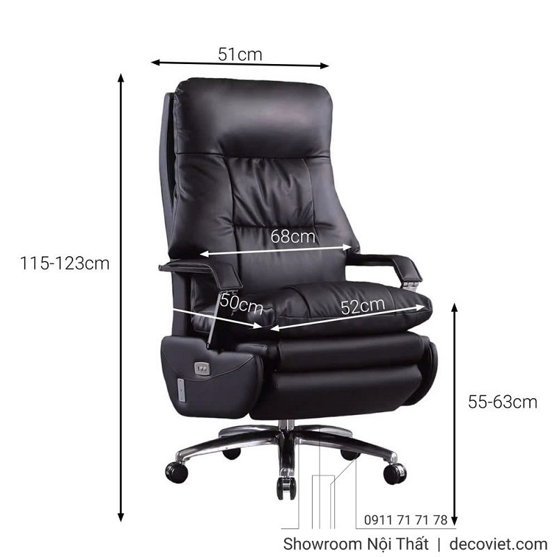 Ghế Trưởng Phòng Chỉnh Điện 323T