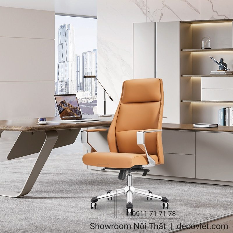 Ghế Văn Phòng Bọc Da 329T
