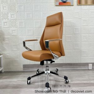 Ghế Văn Phòng Bọc Da 329T