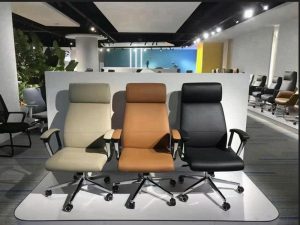 Ghế Văn Phòng Bọc Da 372T