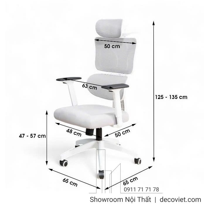 Ghế Văn Phòng Làm Việc 319T
