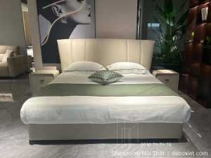 Giường Bọc Da Cao Cấp 194T