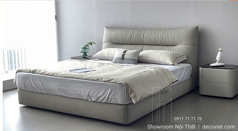Giường Bọc Da Cao Cấp 205T