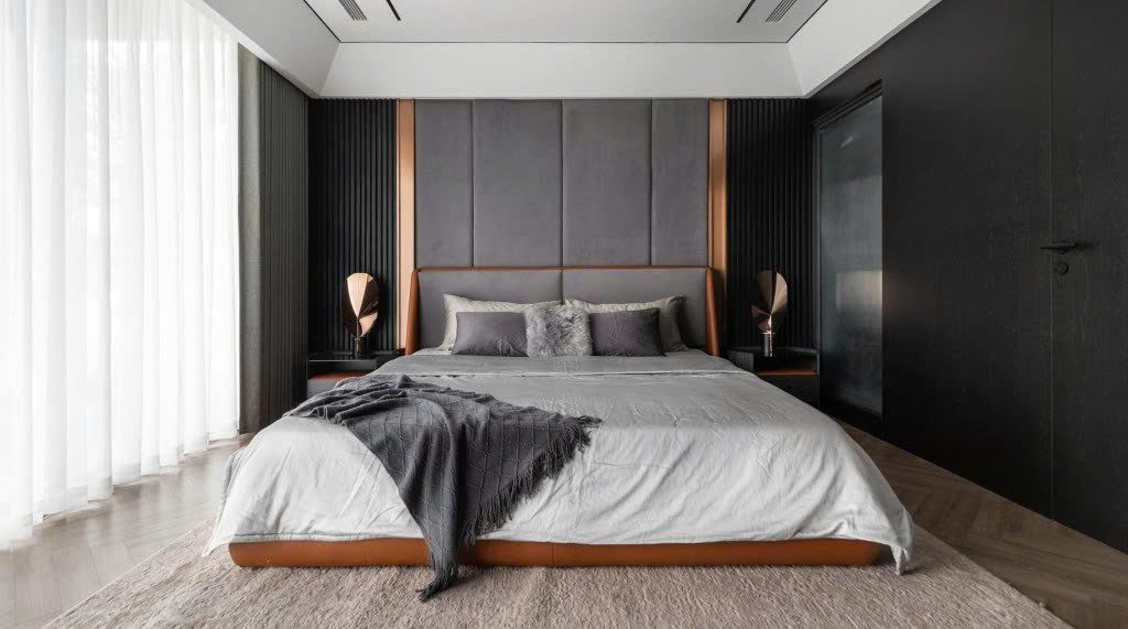 Giường Bọc Da Cao Cấp 87T