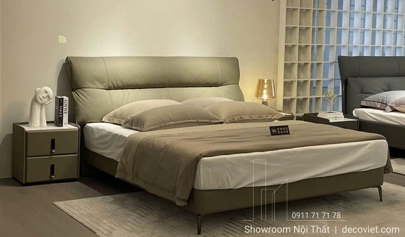 Giường Bọc Da Đẹp 203T