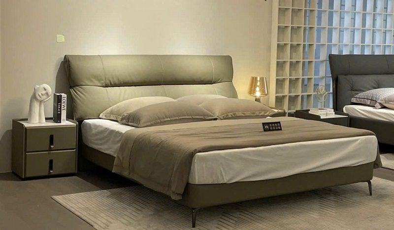 Giường Bọc Da Đẹp 203T