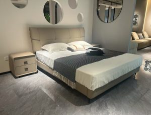 Giường Bọc Da Hiện Đại 192T