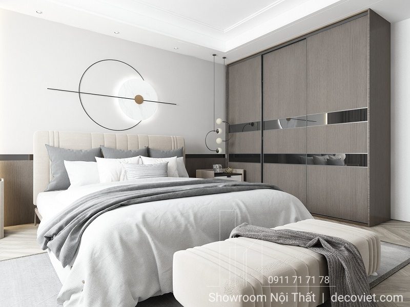 Giường Bọc Nệm Cao Cấp 83T