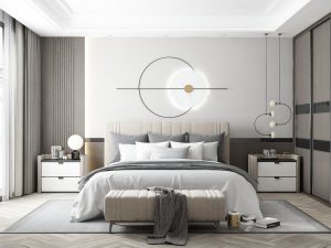 Giường Bọc Nệm Cao Cấp 83T