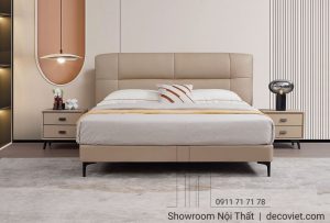 Giường Da Nhập Khẩu Hiện Đại 158T