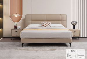Giường Da Nhập Khẩu Hiện Đại 158T
