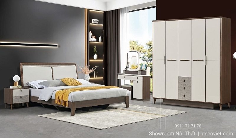 Giường Gỗ Nhập Khẩu 162T