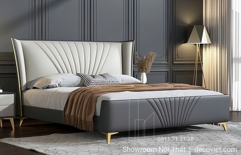 Giường Ngủ Bọc Da Hiện Đại 128T