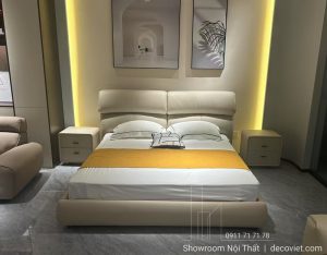 Giường Ngủ Bọc Da Hiện Đại 190T