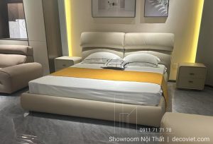 Giường Ngủ Bọc Da Hiện Đại 190T